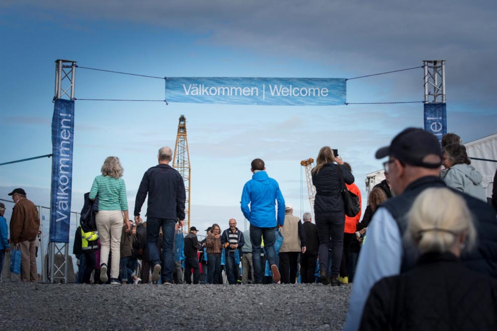 Event för hamnprojektet i Nynäshamn