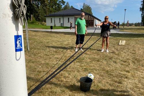 Uteövningar, teambuilding - Linaskolan