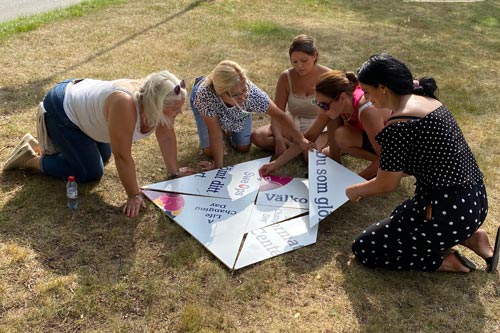 Uteövningar, teambuilding - Linaskolan