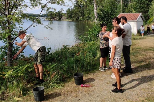 Uteövningar, teambuilding - Linaskolan