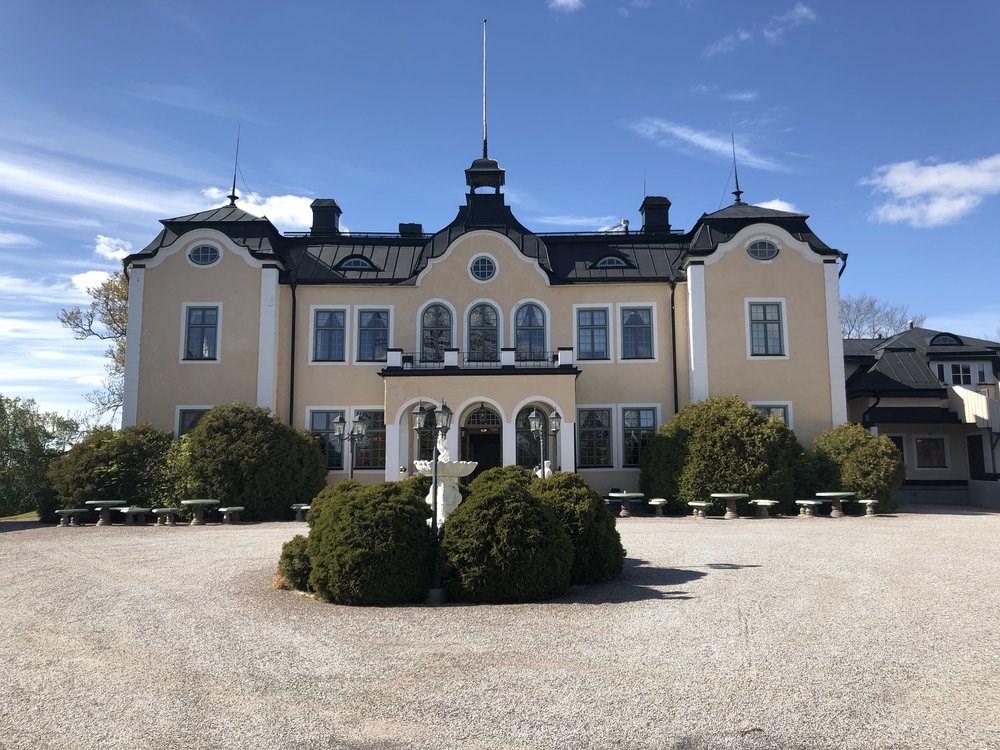 Stort gult slott