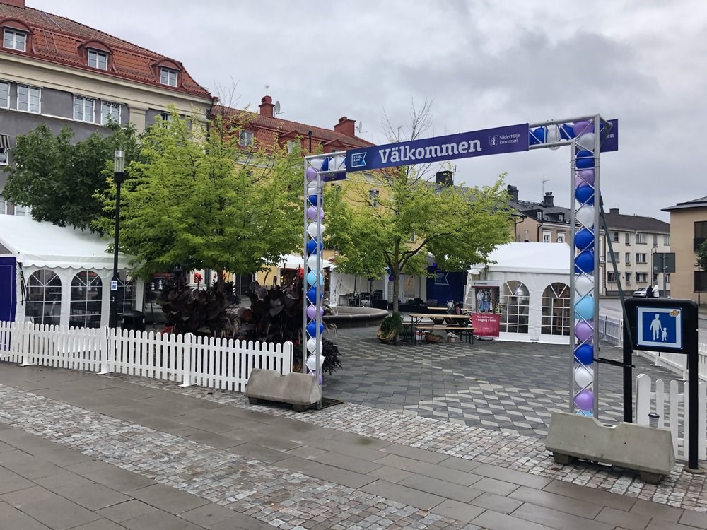 Entrén till festivalen i Södertälje